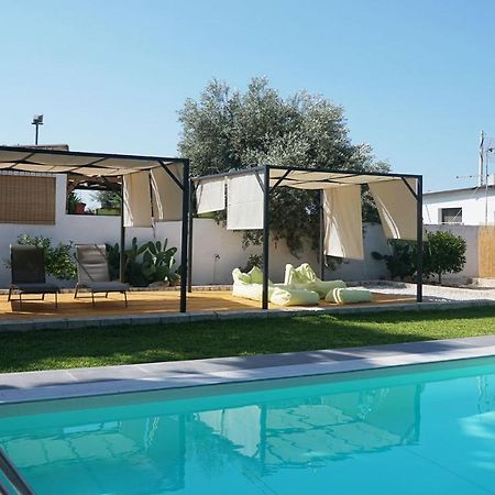 Dependance In Villa Con Piscina Syrakus Exterior foto
