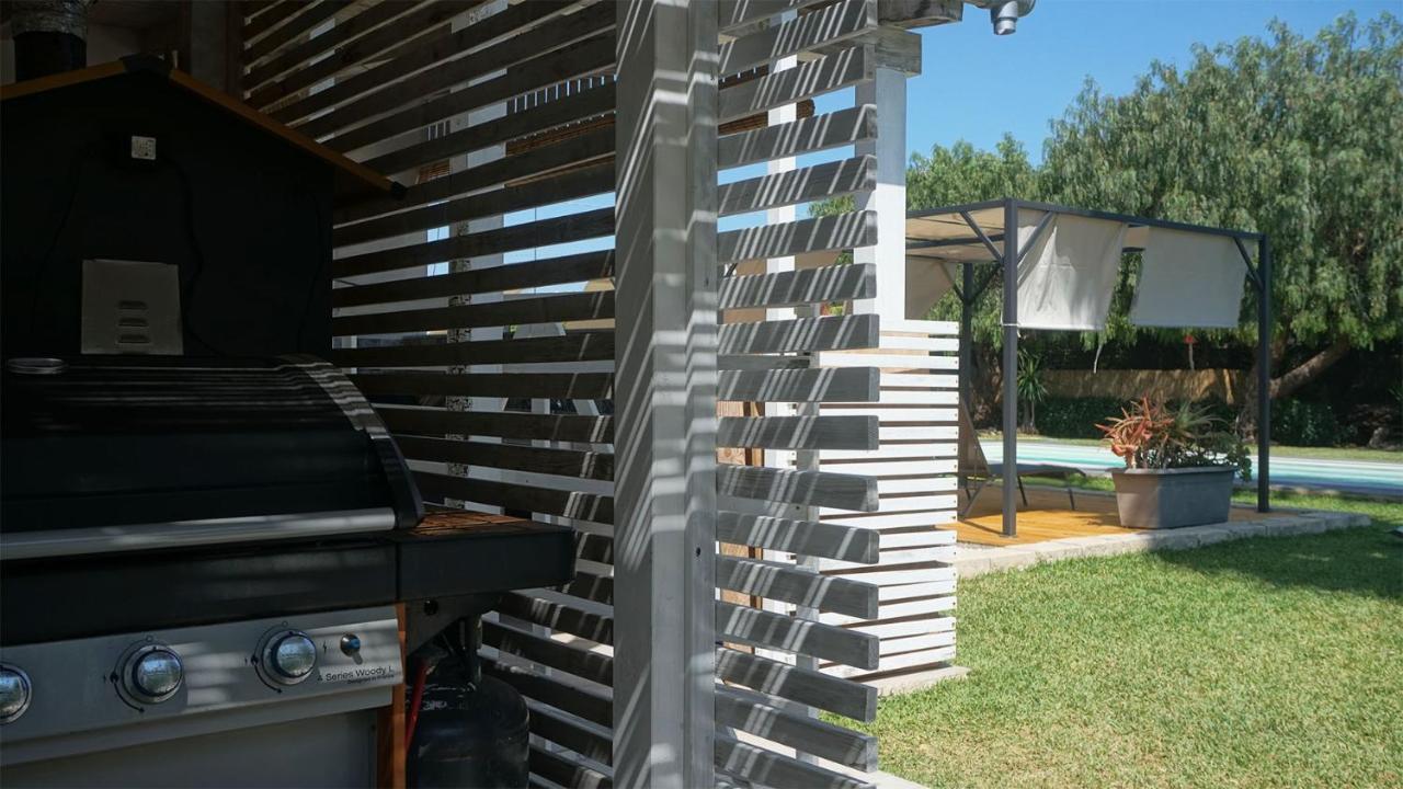 Dependance In Villa Con Piscina Syrakus Exterior foto